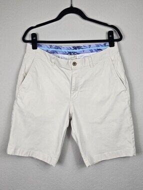 Tommy Bahama Boracay Chino Shorts Men’s 32 Flat Front Stretch Beach Golf Coastal